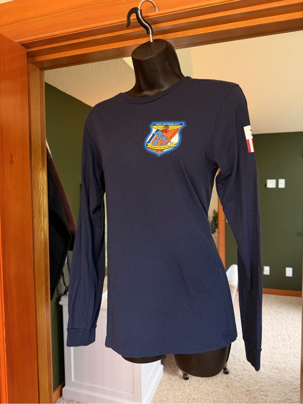 Coast Guard Air Station Traverse City Long Sleeve Tee